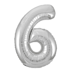 30% off was $1 now $0.70 each. SILVER  16” FOIL BALLOON “6”