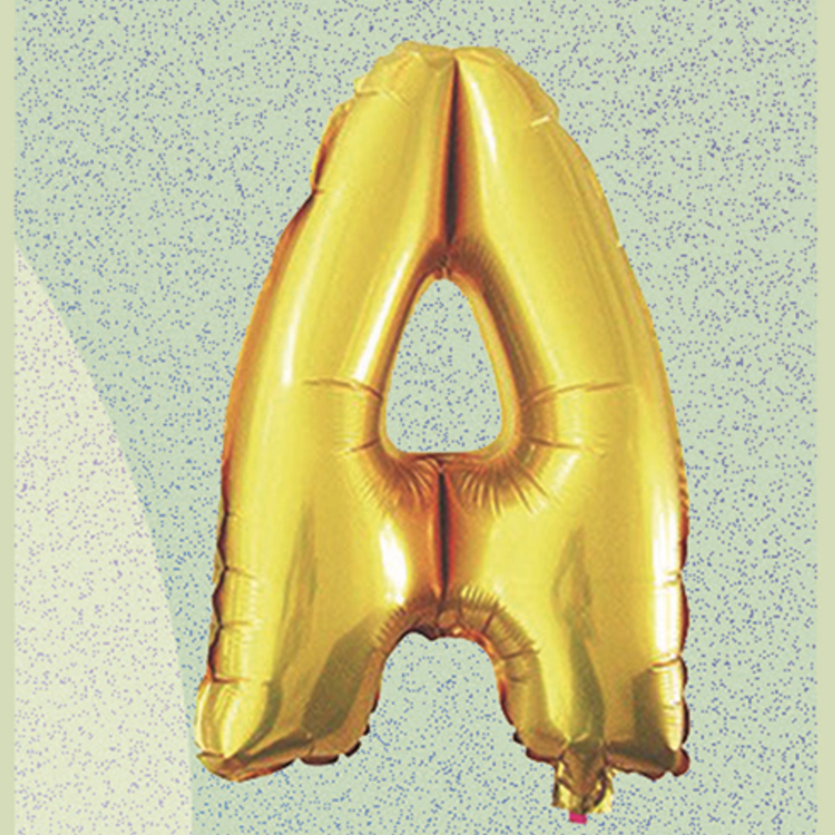 16’’ FOIL BALLOON GOLD “A”, 1 PC