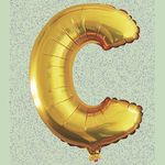 30% off was $1 now $0.70 each. 16" FOIL BALLOON “C” GOLD, 1 PC/PACK