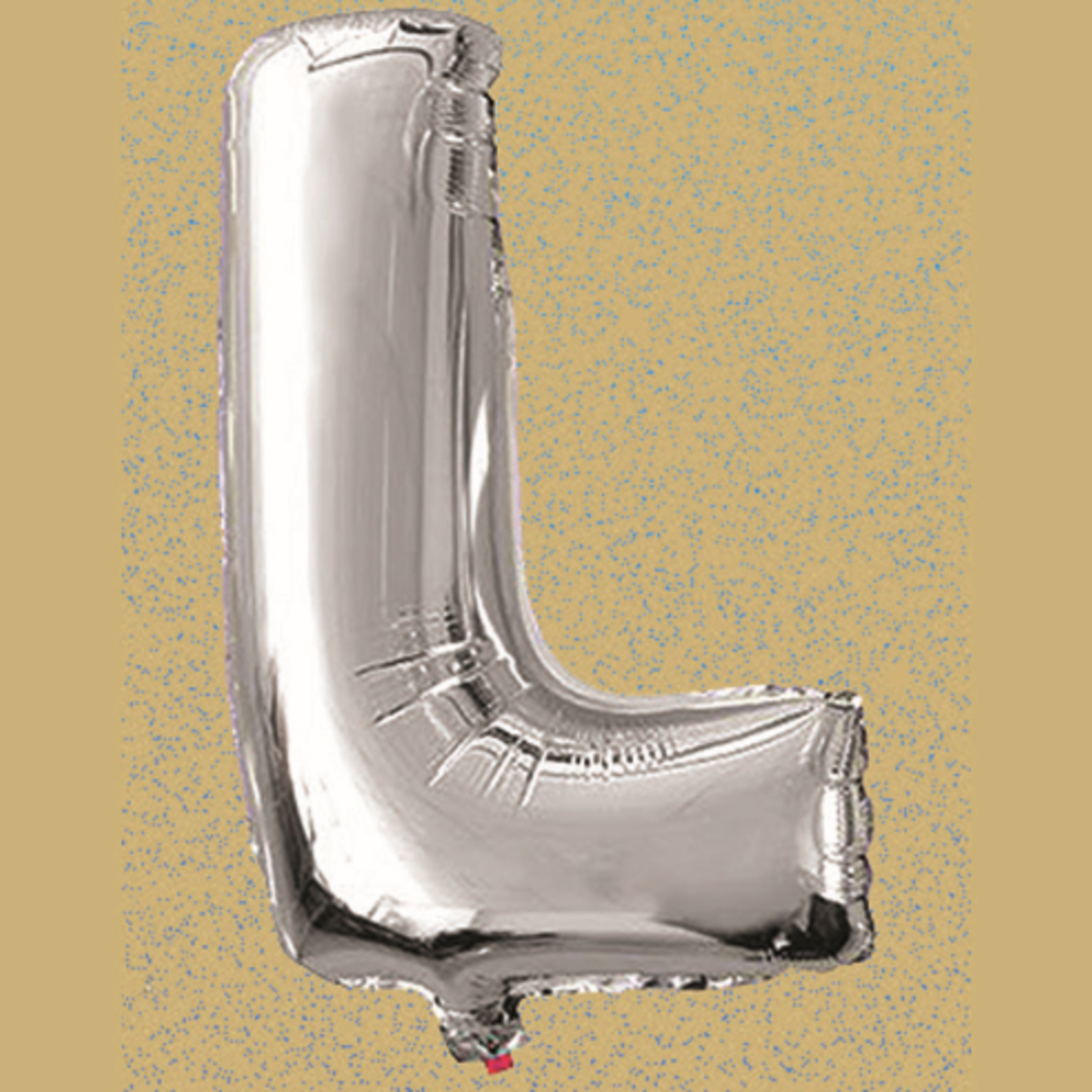 16" FOIL BALLOON “L” SILVER, 1 PC/PACK