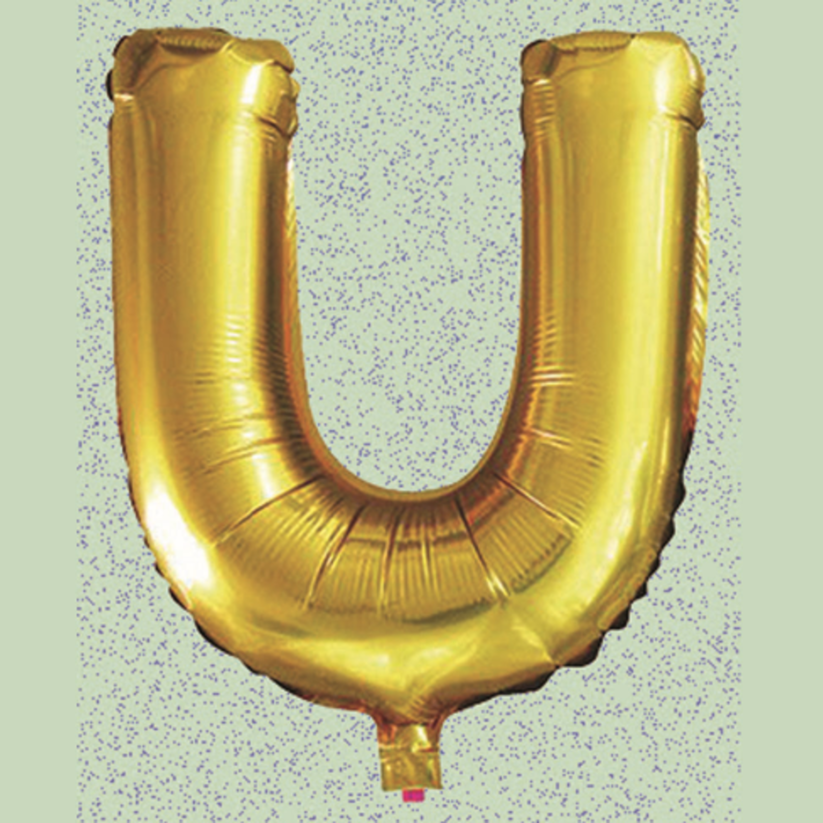 30% off was $1 now $0.70 each. 16’’ FOILL BALLOON, “U” GOLD, 1 PC