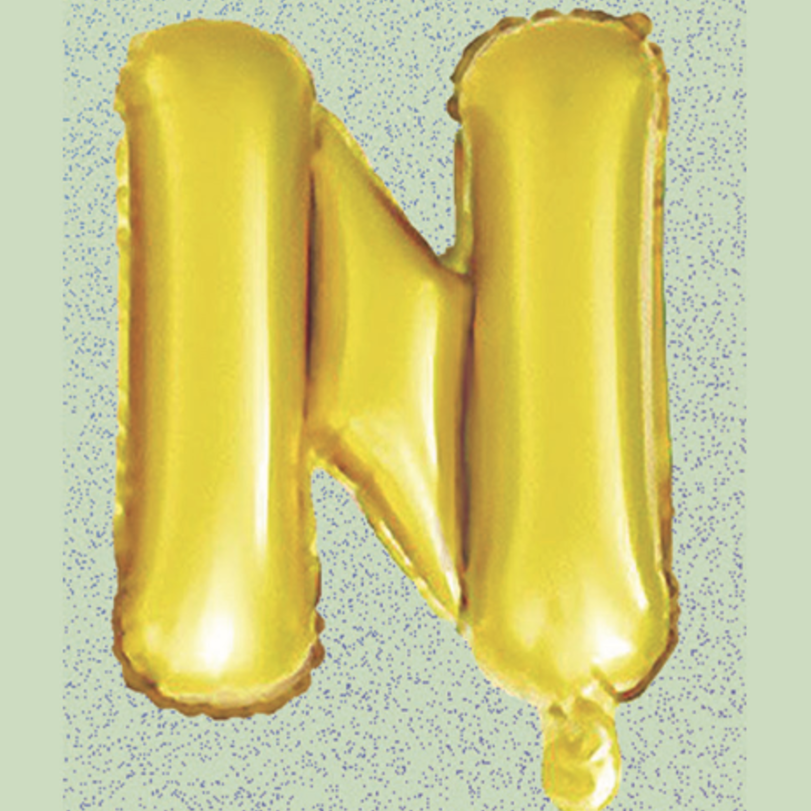 32" GOLD FOIL BALLOON “N“ reg $2.99