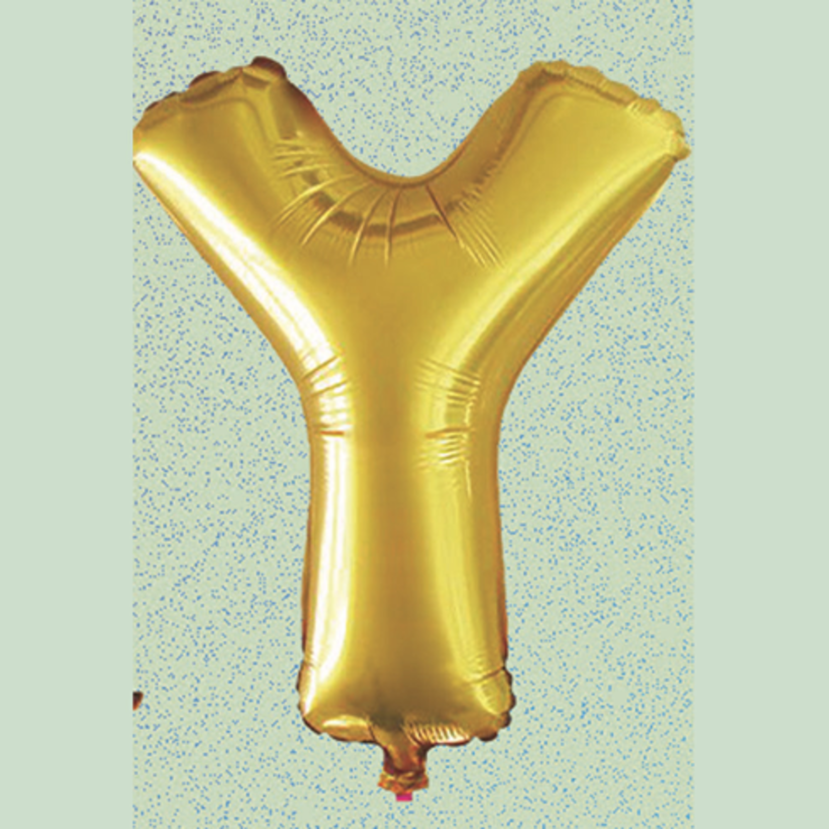 32" GOLD FOIL BALLOON “Y“ reg $2.99