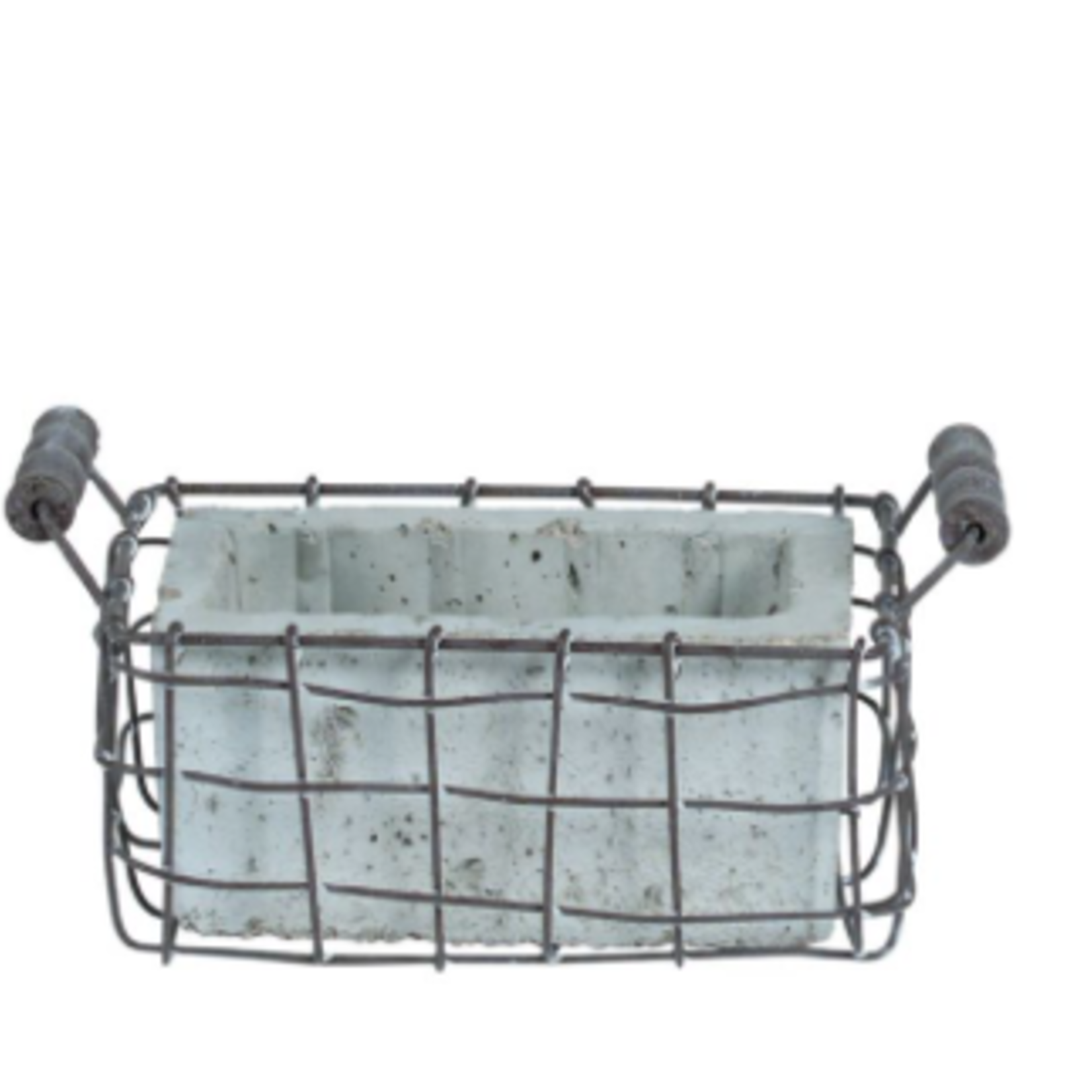 60% off was $10 now $4. 6.75’’ X 4.2 SQ MTL W/CMT INSERT