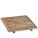 FLAT SQ RECLAIMED WOOD 13.75’’