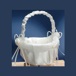 6in.X8in. IVORY FLOWER BASKET