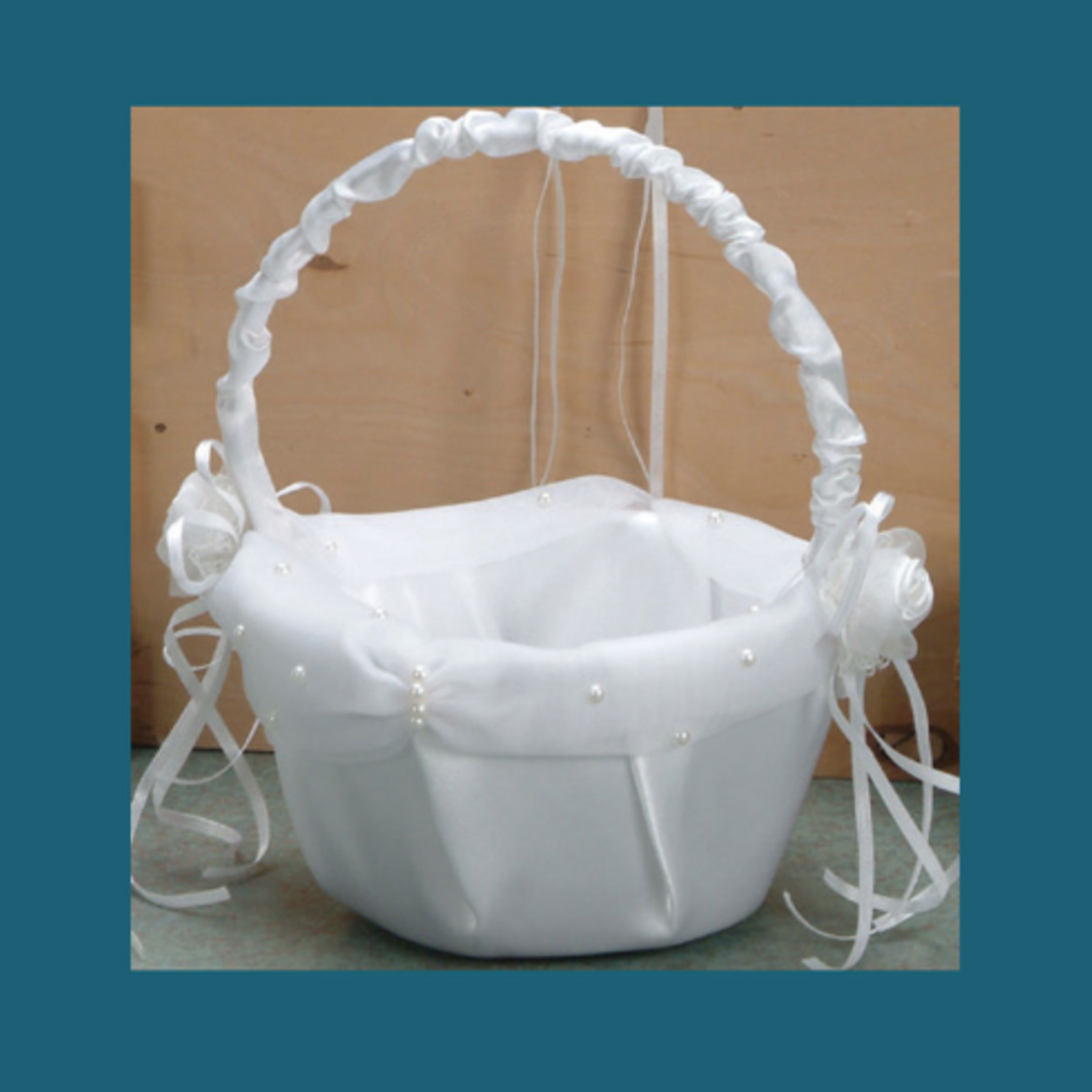 6in.X8in. FLOWER GIRL BASKET