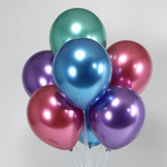 ASST 12’’ CHROME BALLOONS, 50 PCS