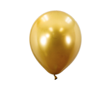 12’’ CHROME BALLOON, 50PCS PACK, GOLD