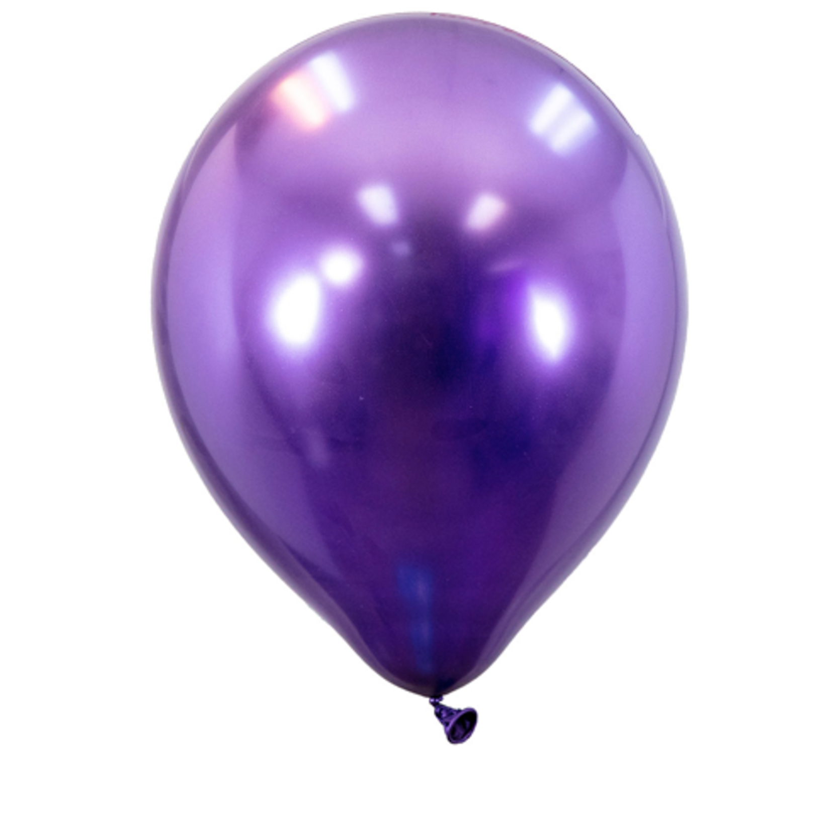 12’’ PURPLE CHROME BALLOONS, 50 PCS