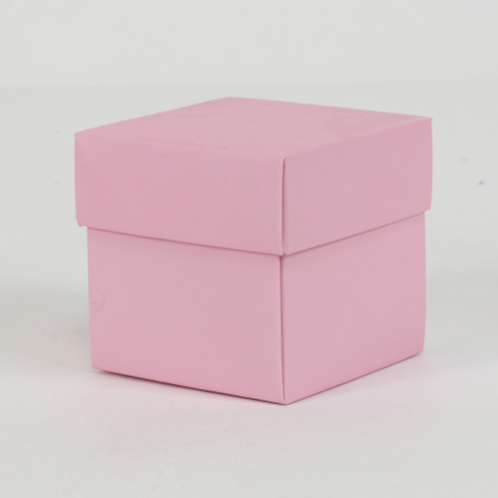 2’’ CUBE BOX W LID, 24 PCS, PINK