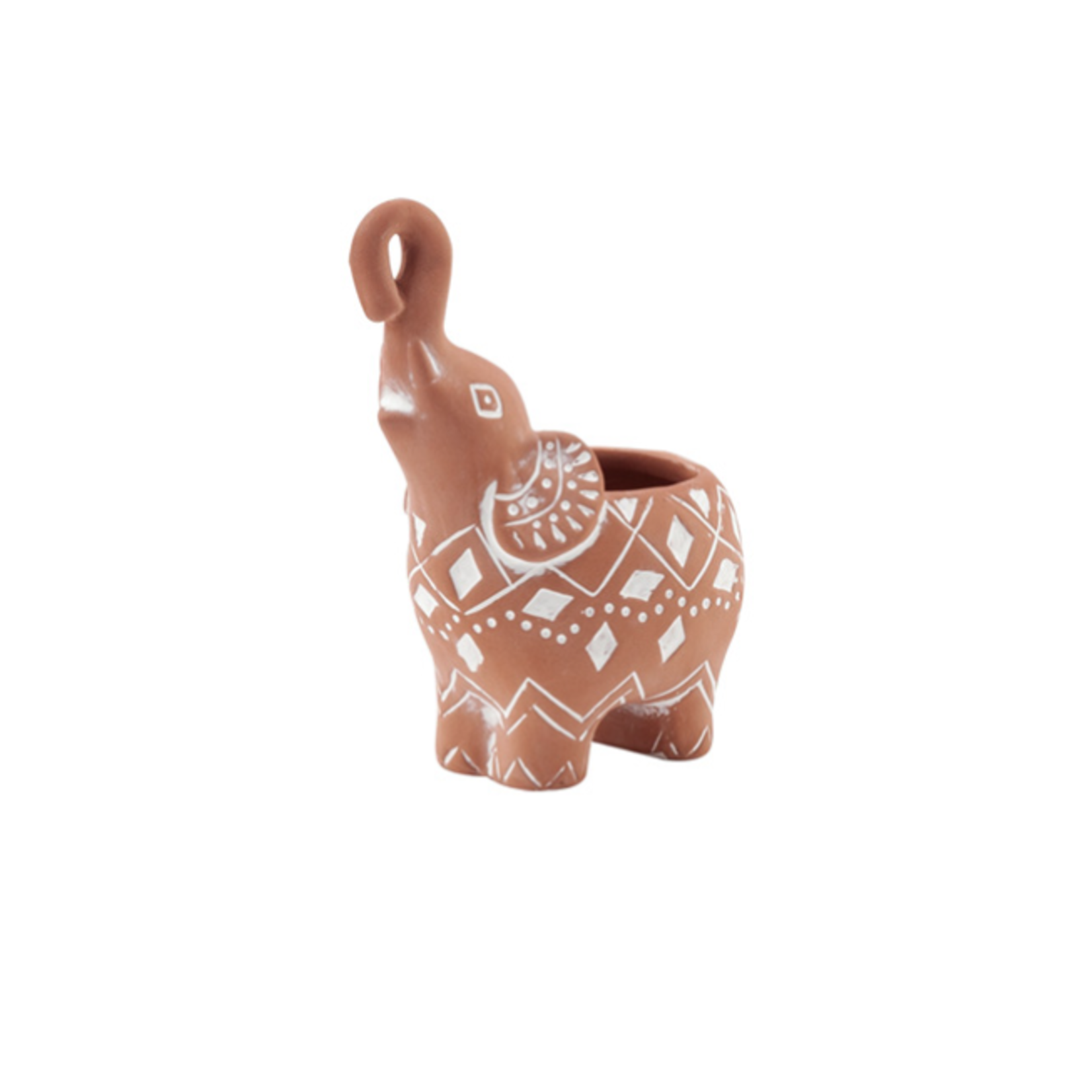 60% off was $8 now $3.20. 5.5"H 1.75" W x 1.25" L ELEPHANT PLANTER