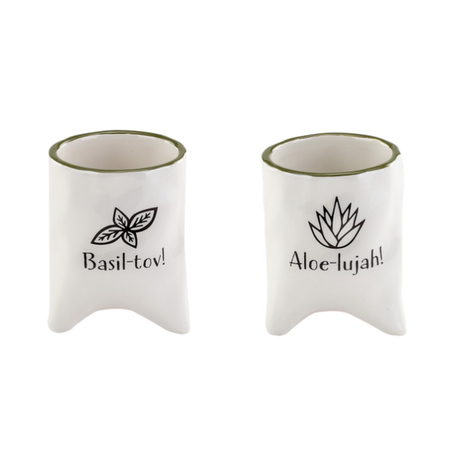 50% off was $5 now $2.5. HERB “BAG” PLANTER