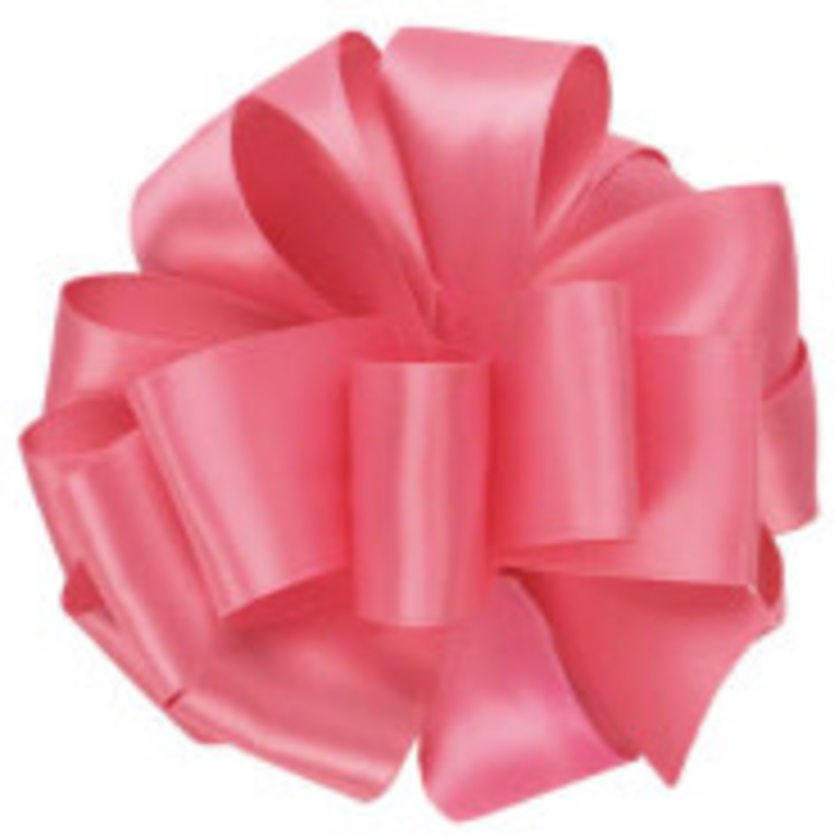 #9, 50 YD DOUBLE FACE SATIN RIBBON HOT PINK