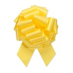 2.5" Perfect Bow #40 YELLOW, 2.5" ribbon width, 8"d bow size, 20 total loops