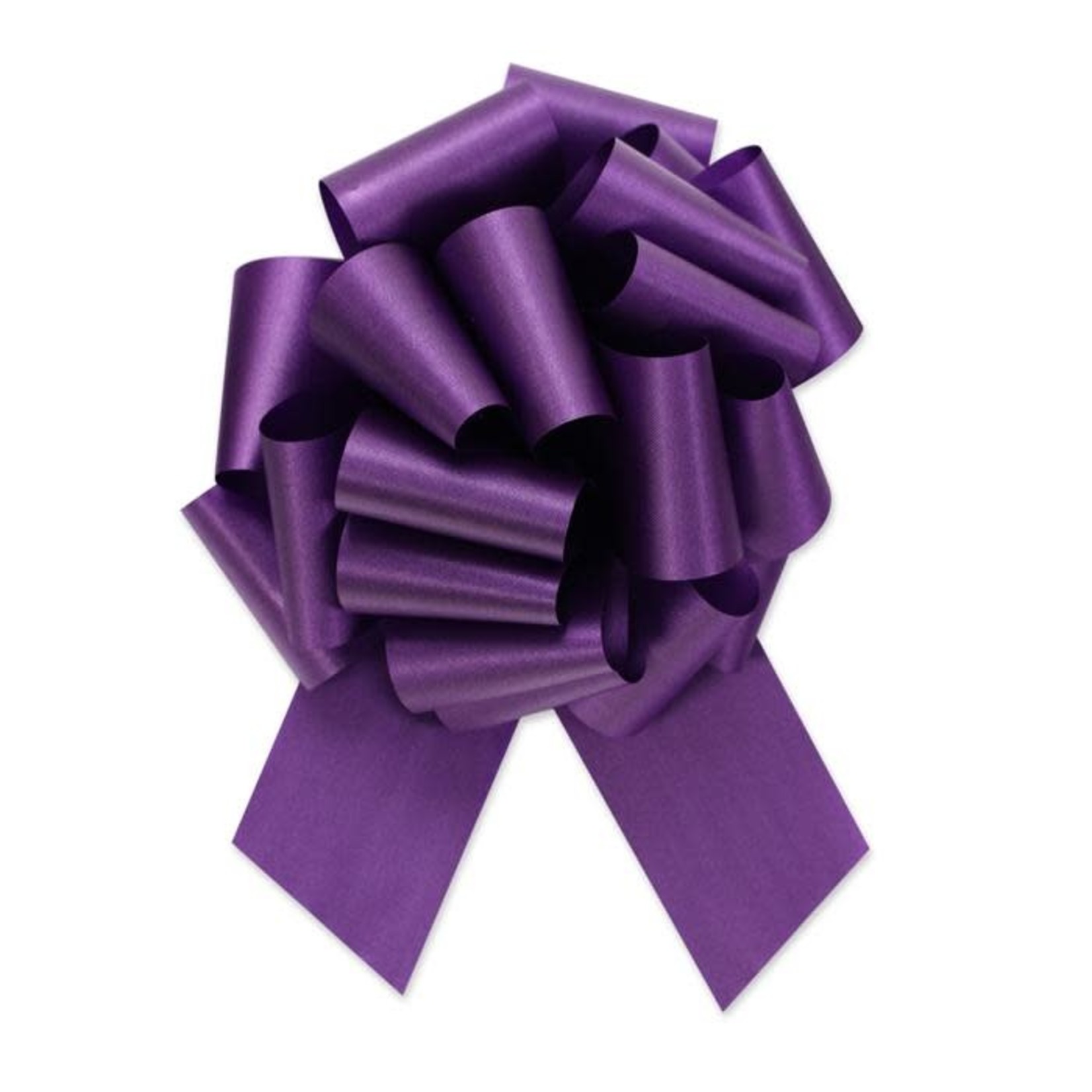 2.5" Perfect Bow #40 PURPLE, 2.5" ribbon width, 8"d bow size, 20 total loops