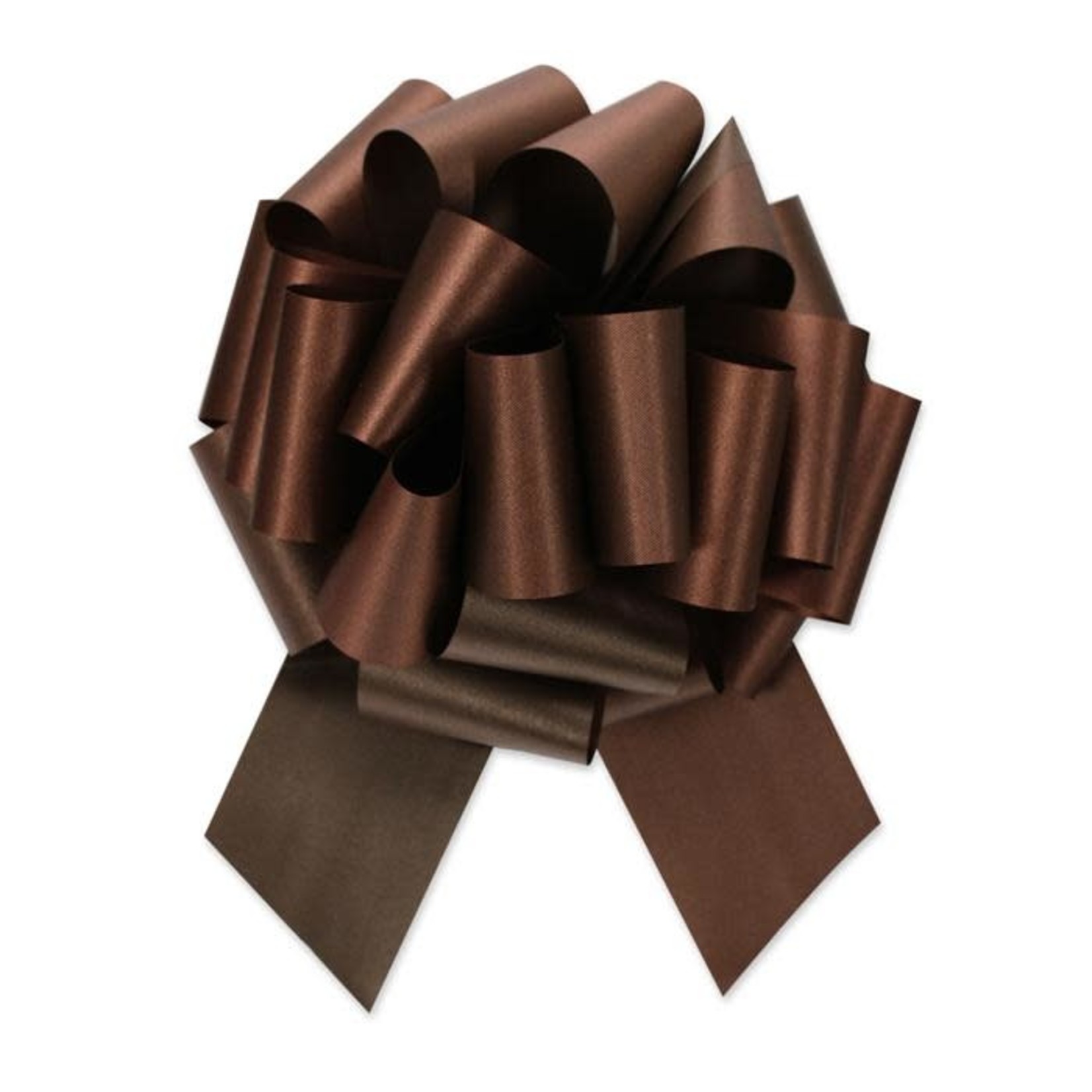 2.5" Perfect Bow #40 CHOCOLATE, 2.5" ribbon width, 8"d bow size, 20 total loops