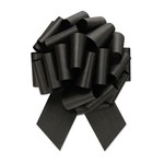 2.5" Perfect Bow #40 BLACK, 2.5" ribbon width, 8"d bow size, 20 total loops