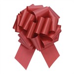 #40 IMPERIAL RED, 2.5" ribbon width, 8"d bow size, 20 total loops