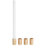 1.75"H X 1" TUNE CANDLE STICKHOLDER SOLD IN PACKS OF 4PCS