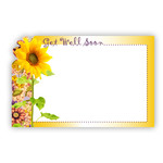 “GET WELL SOON” CAPRI CARD , SUNFLOWER