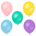 10, 12’’ ASST PASTEL BALLOONS