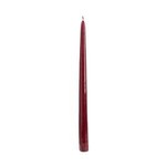 Taper Candles (Cello Wrapped) 12 INCH  BURGUNDY