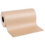 24" X 750' Natural Kraft Paper Roll 40#