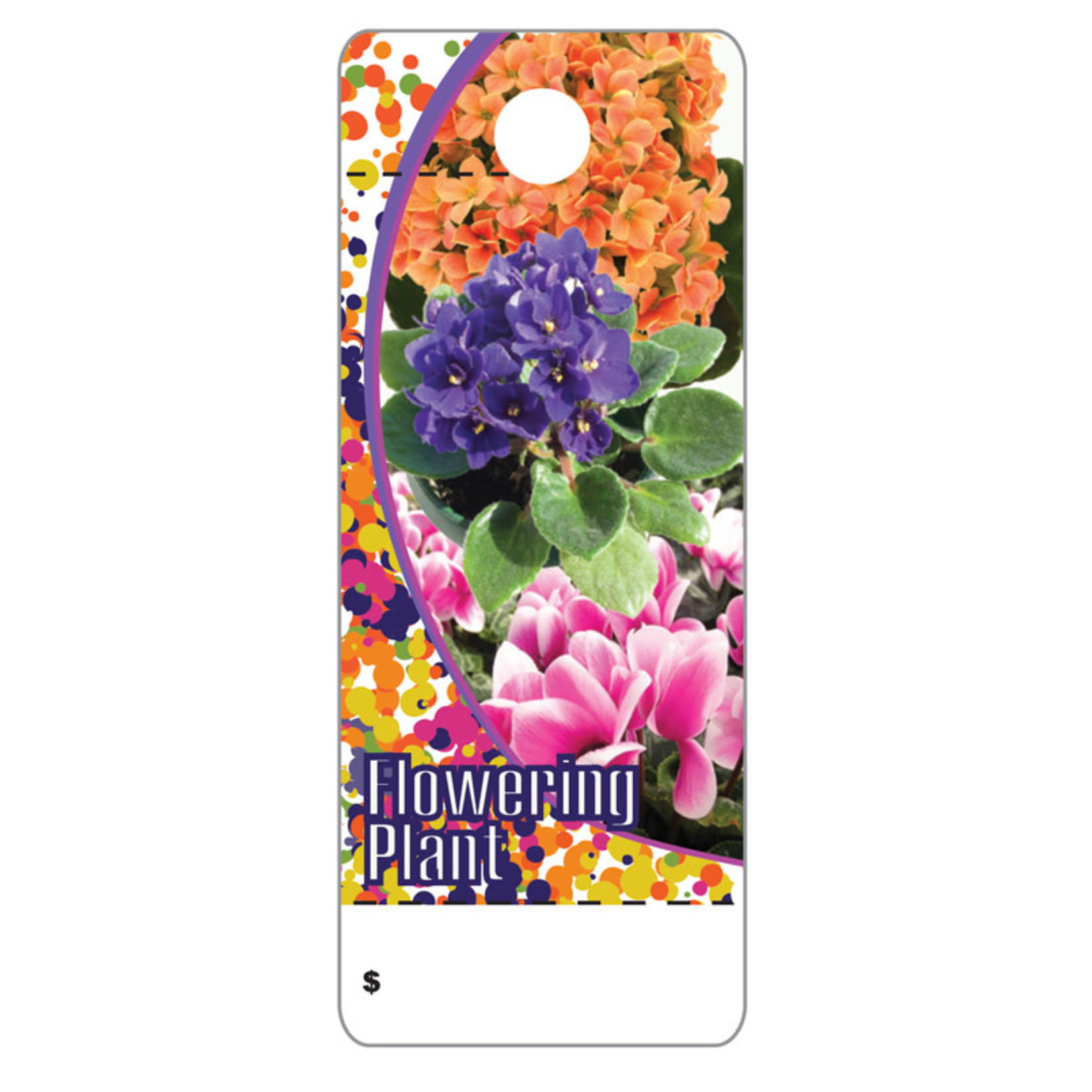 FLOWERING PLANT CARE TAG