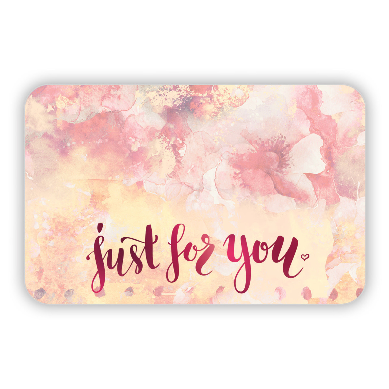 JUST FOR YOU, CAPRI CARD
