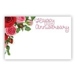 “HAPPY ANNIVERSARY” PINK & RED ROSES
