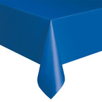 Plastic Tablecover 54""x108"" -Royal Blue