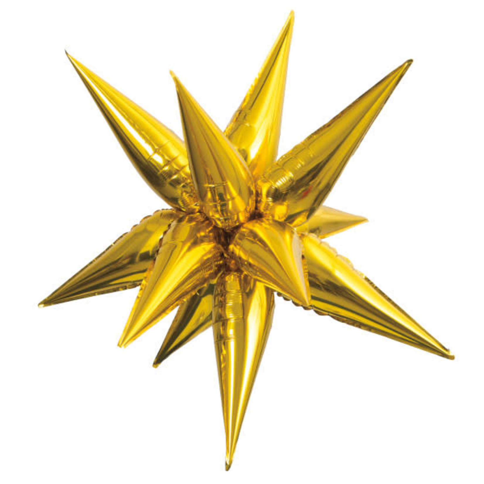 GOLD 3D STAR BALLOON 27.56"