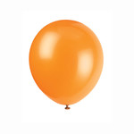 72  12"" Balloons - Pumpkin Orange