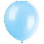 72  12"" Balloons - Baby Blue