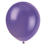 72  12"" Balloons - Amethyst Purple