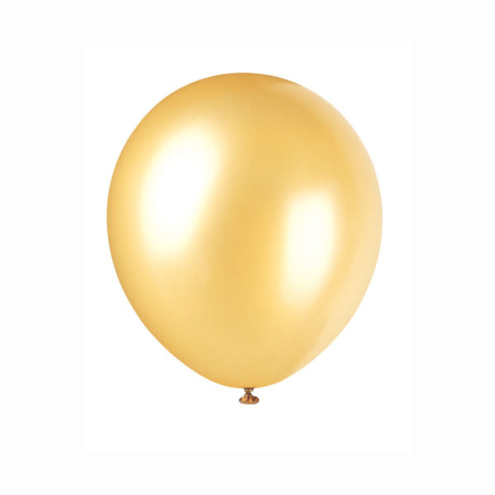 72  12"" Pearl Balloons - Gold, reg $9.99
