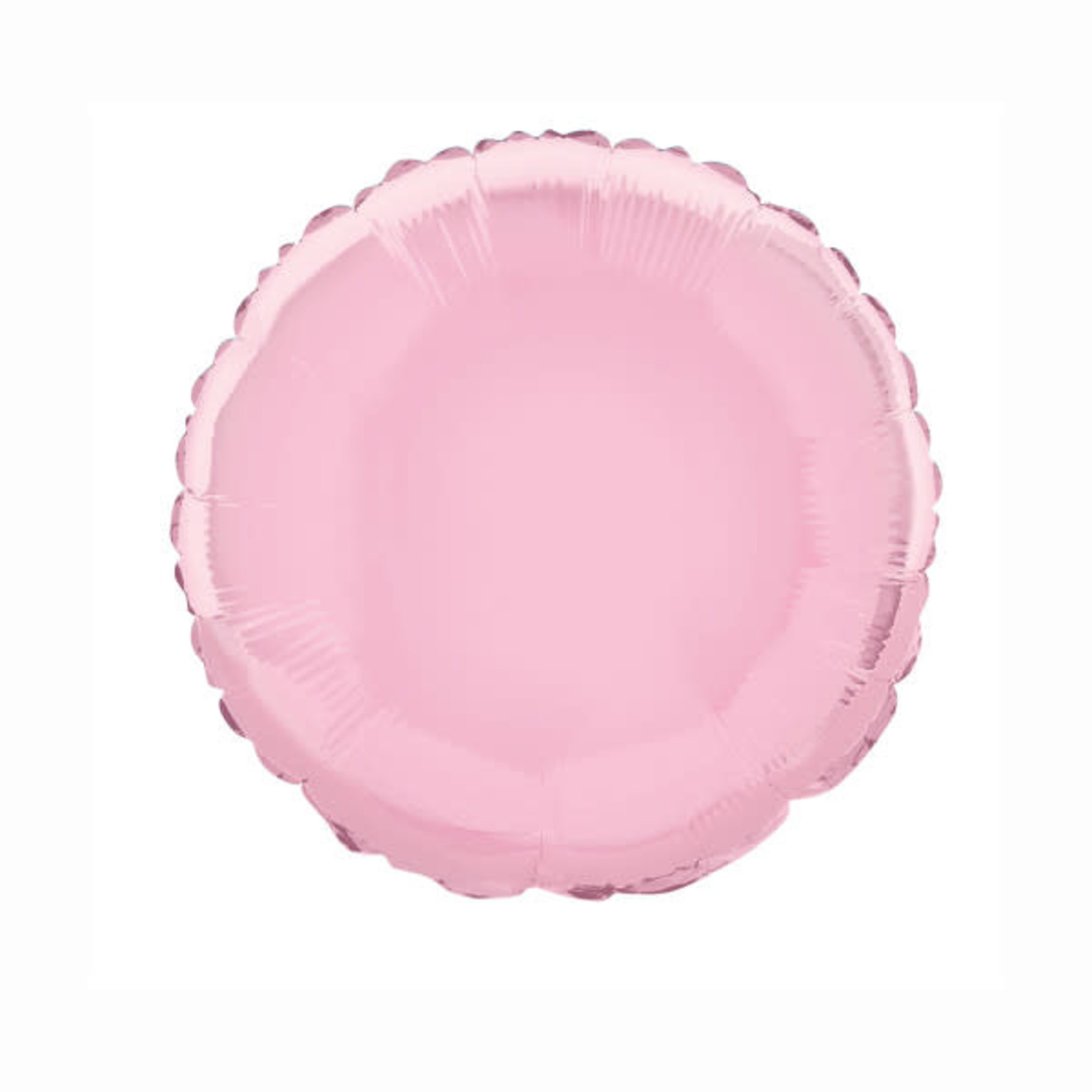 18"" Round Foil Balloon Bulk - Pastel Pink