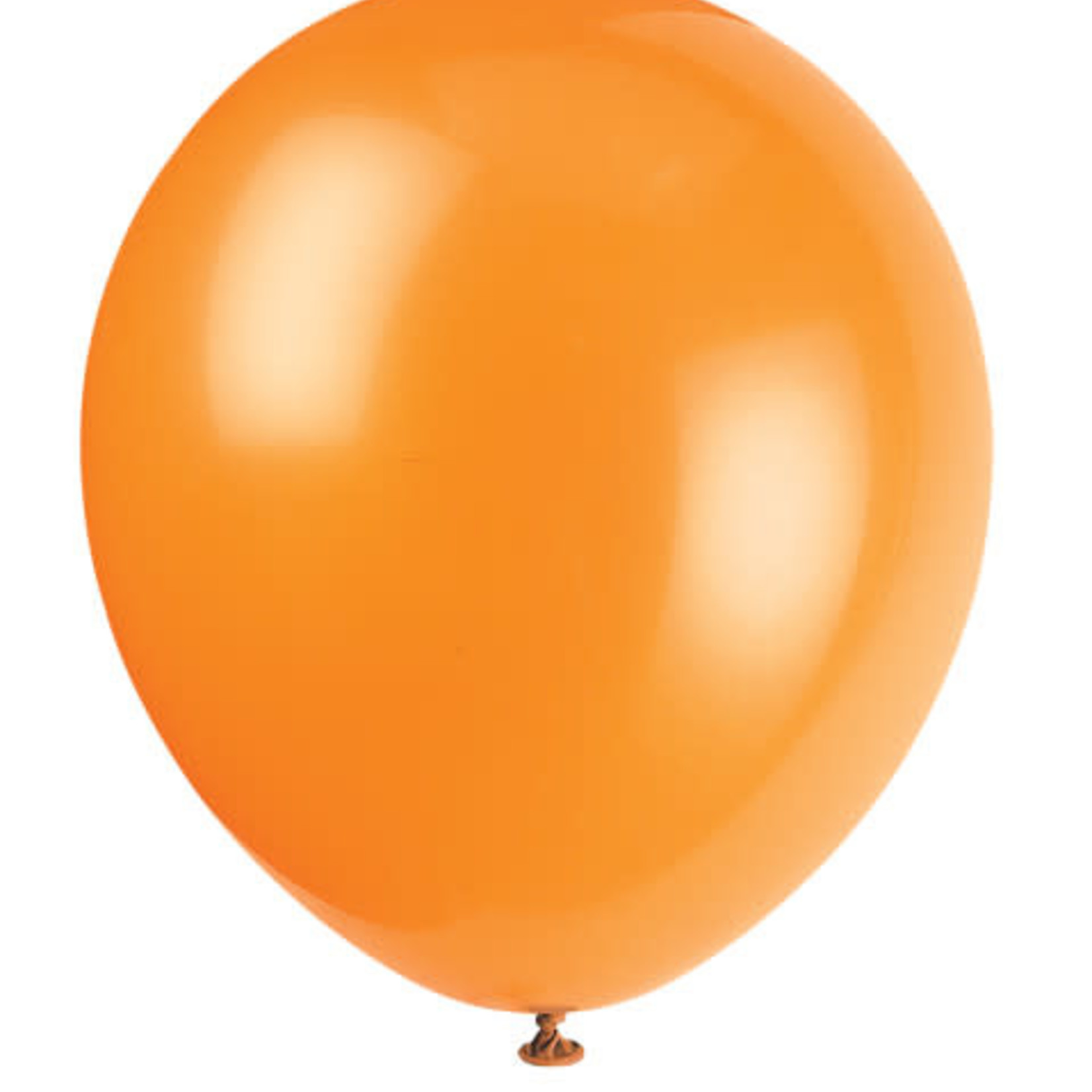 10 12'' PUMPKIN ORANGE BLLNS, reg $1.99