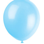 20 9" BABY BLUE BALLOONS