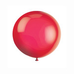 6- 36’’ PREMIUM SCARLET RED BALLOONS