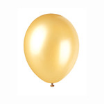 50- 12’’ PEARL CHAMPAGNE GOLD BALLOON