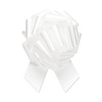 PERFECT BOW  #5 WHITE, 7/8" ribbon width, 4" bow size, 18 loops