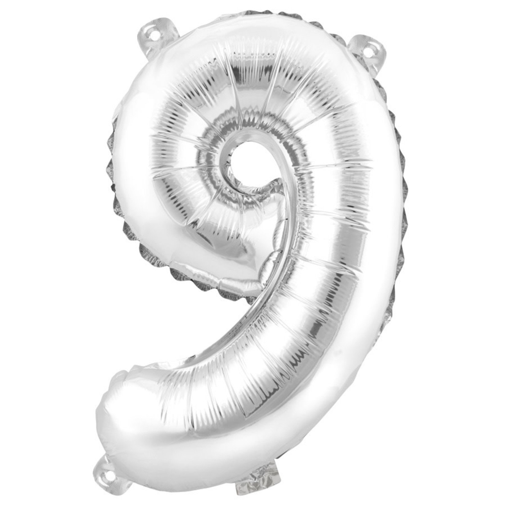 16'' SILVER MYLAR BALLOON #9