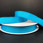 SOLID GROSGRAIN NON WIRED EDGE 5/8"" x 25 YD TURQUOISE