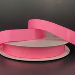 SOLID GROSGRAIN NON WIRED EDGE 5/8"" x 25 YD HOT PINK