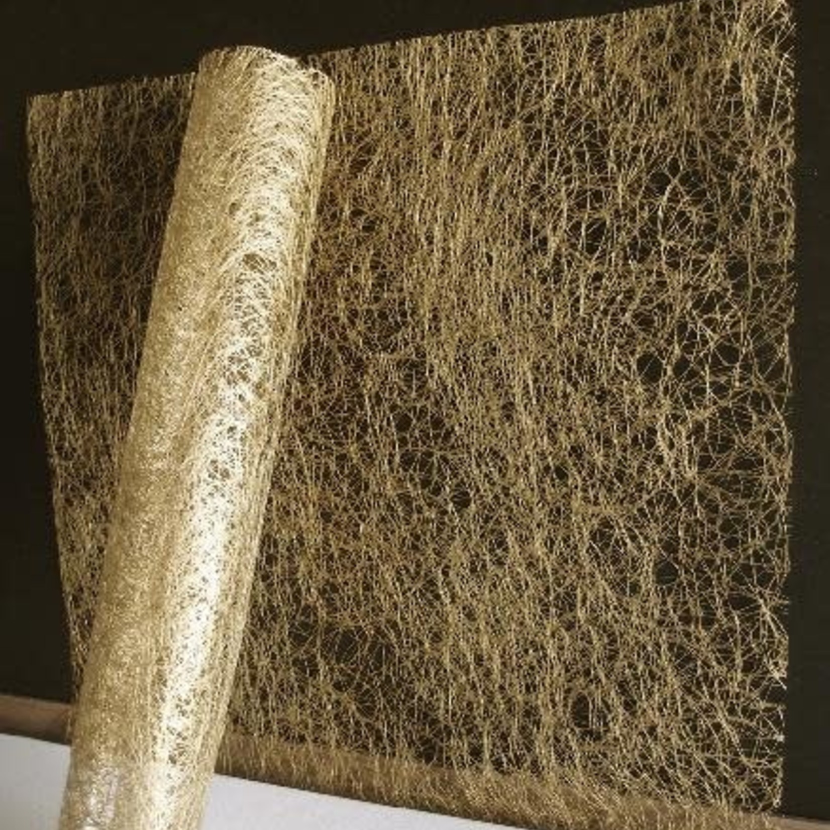 20 X 20’’ MET GOLD SISAL SQUARE, 12 PCS REG $16.99