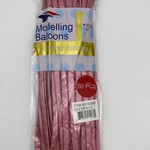 50 CT RED CHROME  MODELLING BALLOONS
