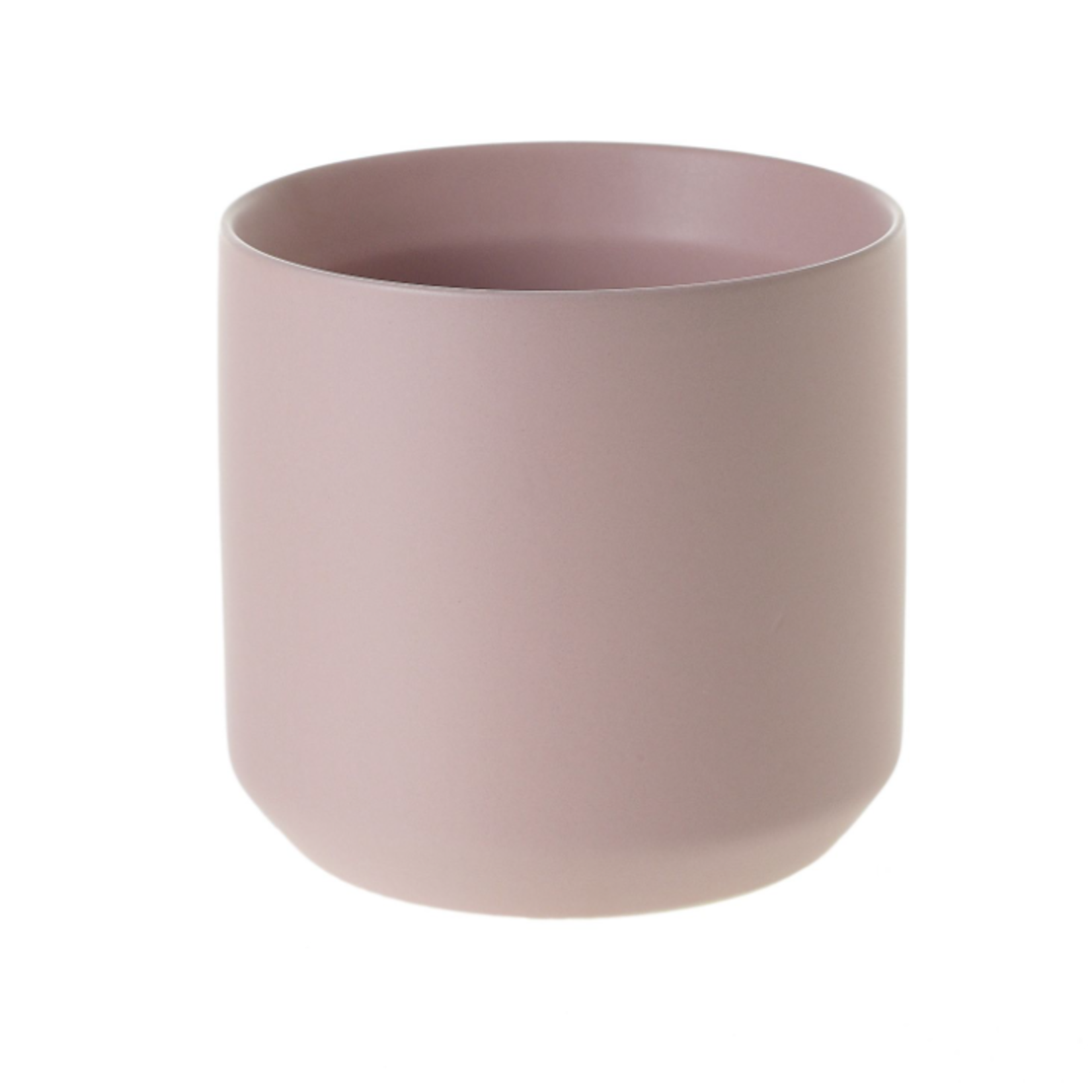 4.5”H X 4.75” PINK KENDALL POT COLLECTION (AD)