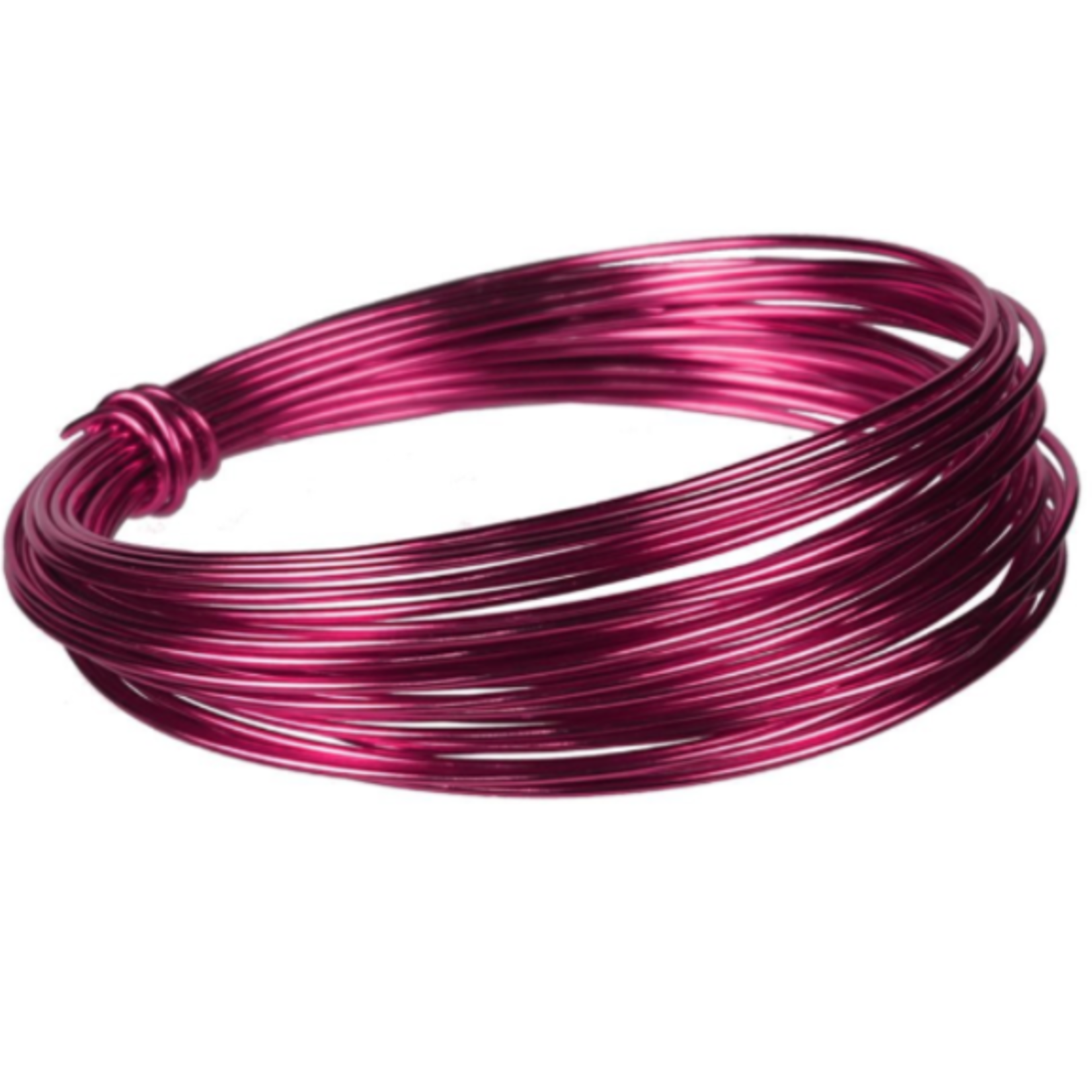 12GA (2MM) X 39' ALUMINUM WIRE FUCHSIA